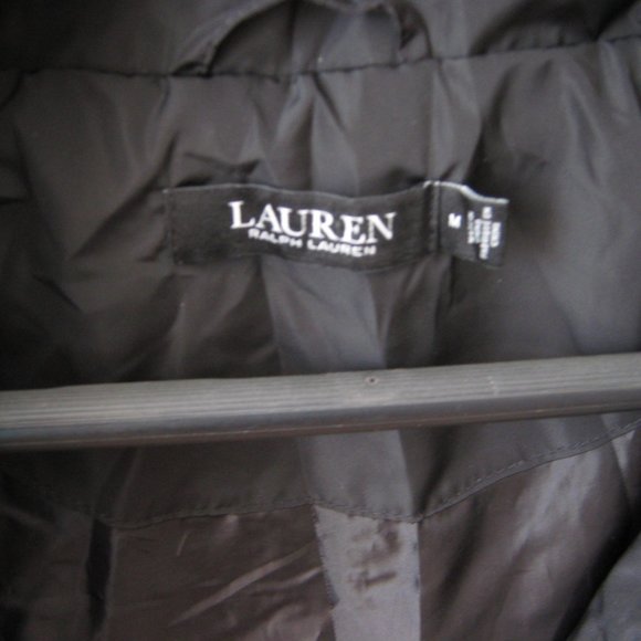 Black Ralph Lauren Spring/Fall Coat - Picture 3 of 7